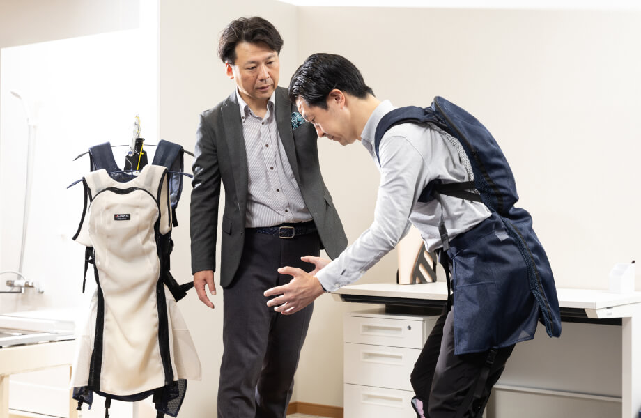 介護テクノロジーの体験展示